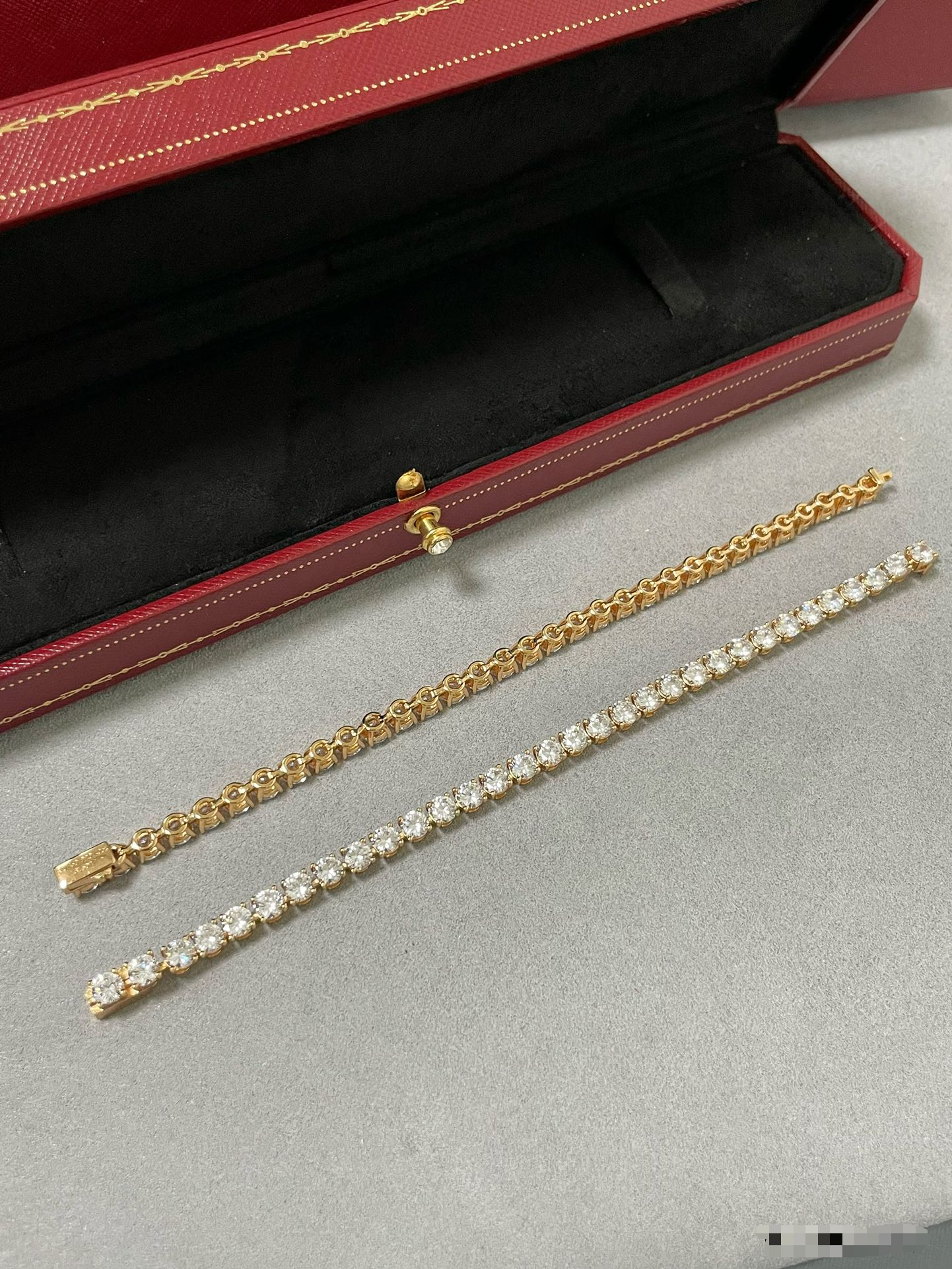 [Dawnora Jewelry jewelrys]TENNIS BRACELET WITH FULL DIAMOND SETTING