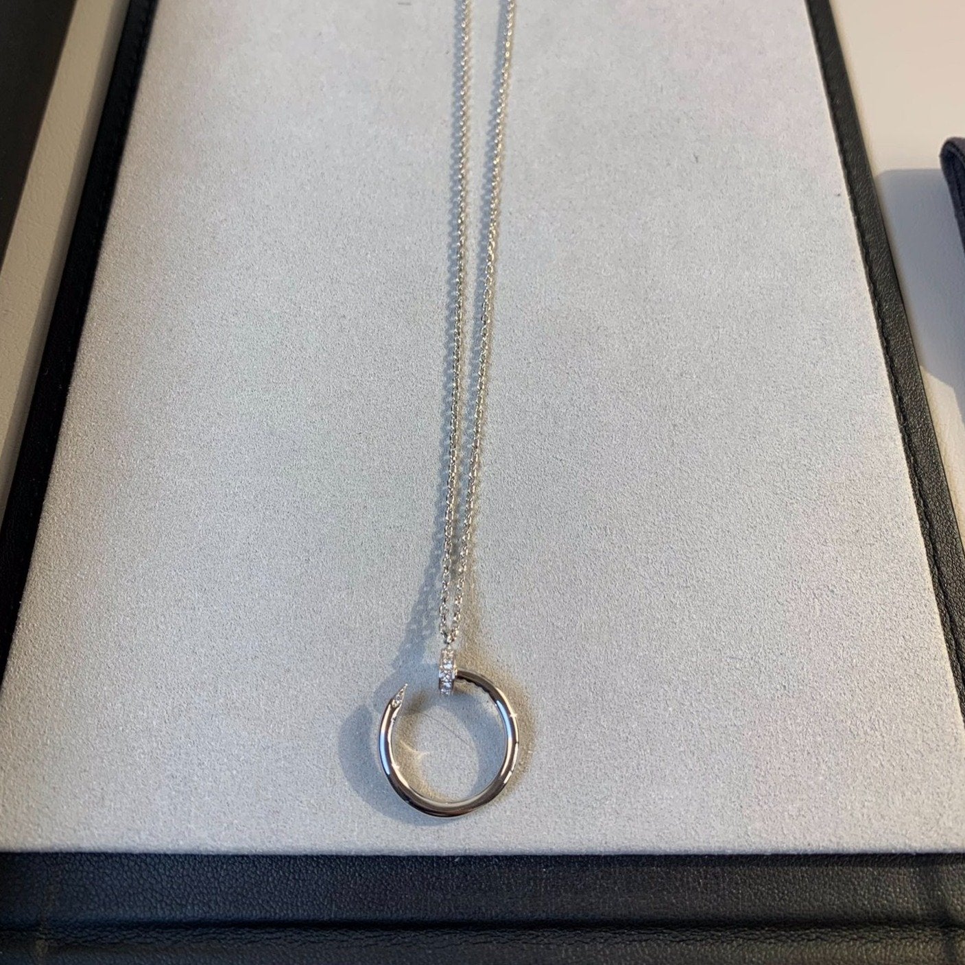 [Dawnora Jewelry]JUSTE NECKLACE SILVER