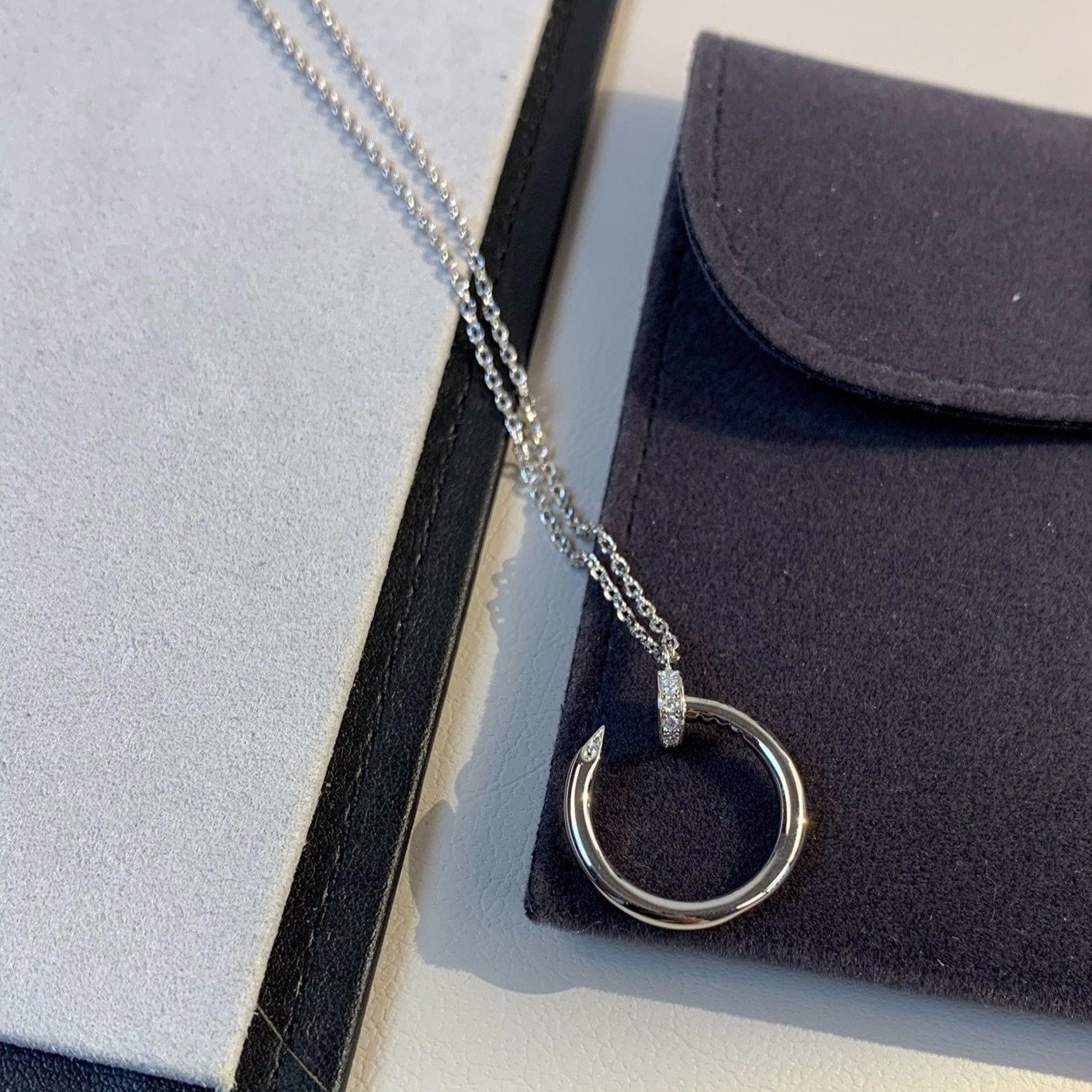 [Dawnora Jewelry]JUSTE NECKLACE SILVER