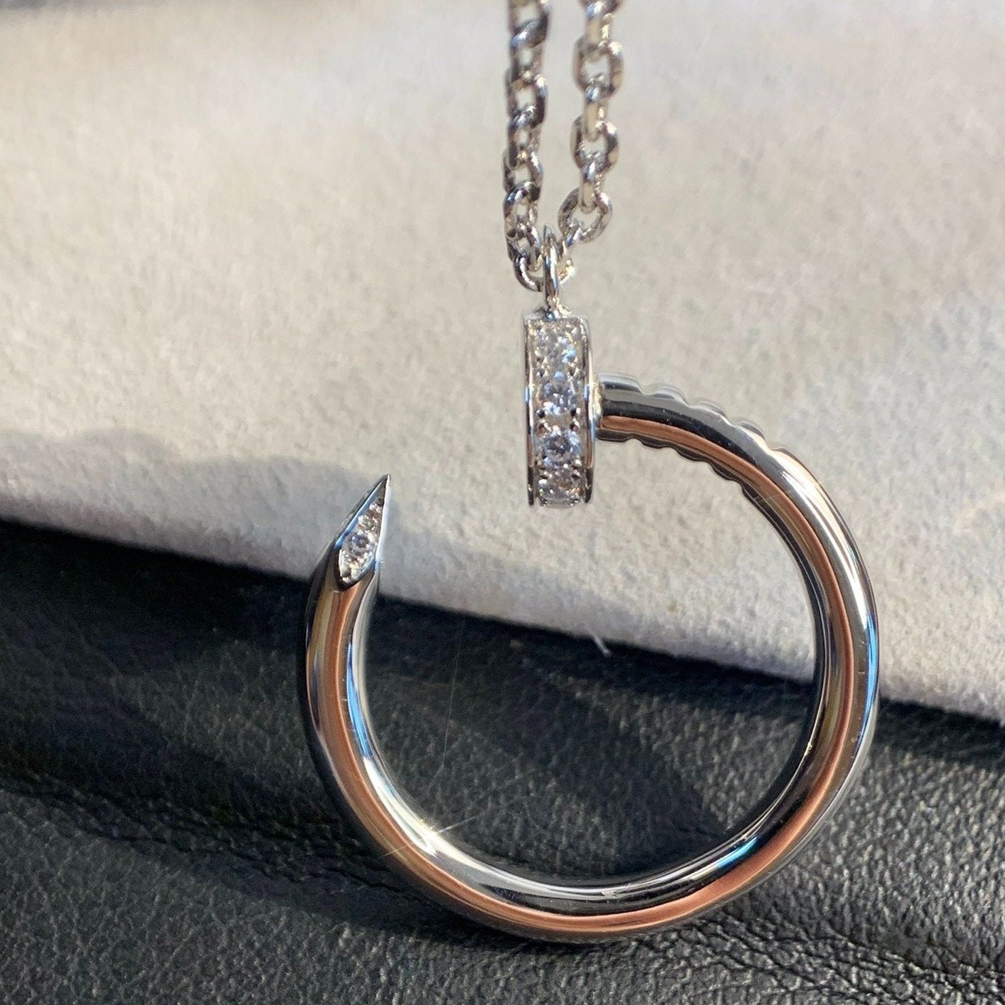 [Dawnora Jewelry]JUSTE NECKLACE SILVER