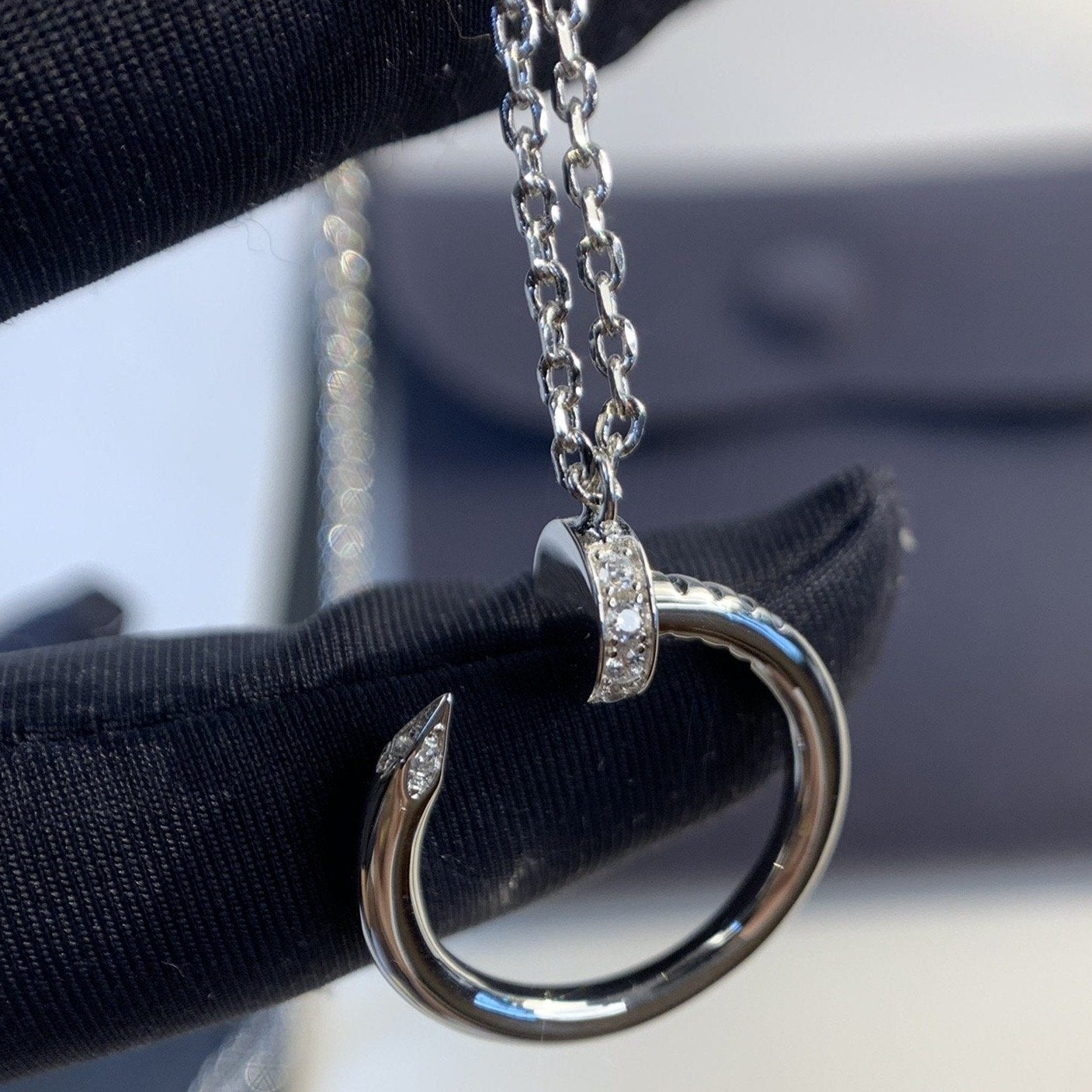 [Dawnora Jewelry]JUSTE NECKLACE SILVER