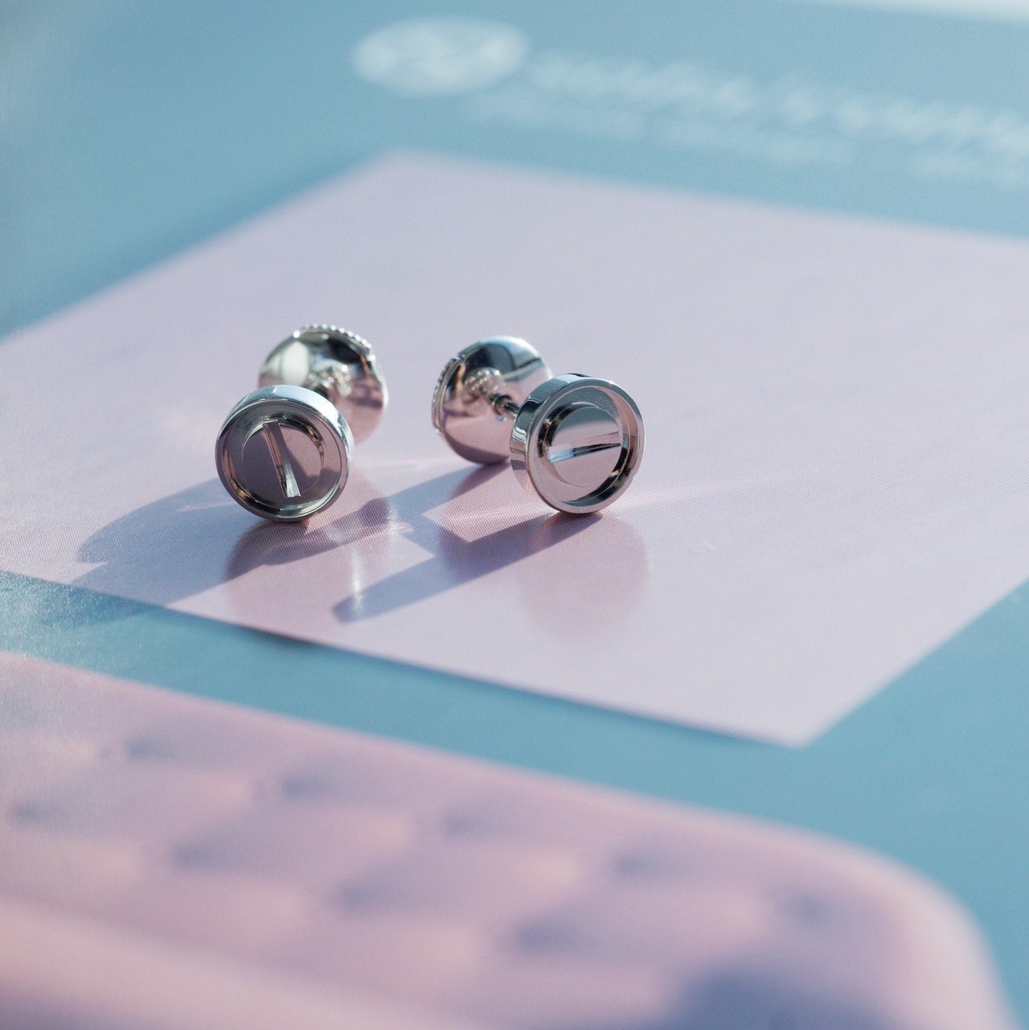 [Dawnora Jewelry]LOVE EARRINGS SILVER 10MM