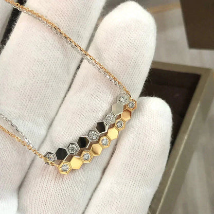 [Dawnora Jewelry]BEE LOVE NECKLACE DIAMOND