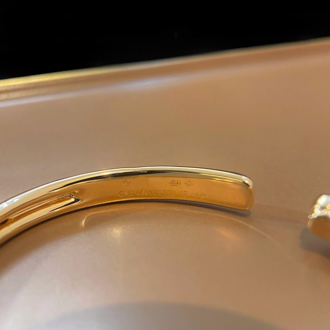 [Dawnora Jewelry]PANTHERE GOLD OPEN BRACELET
