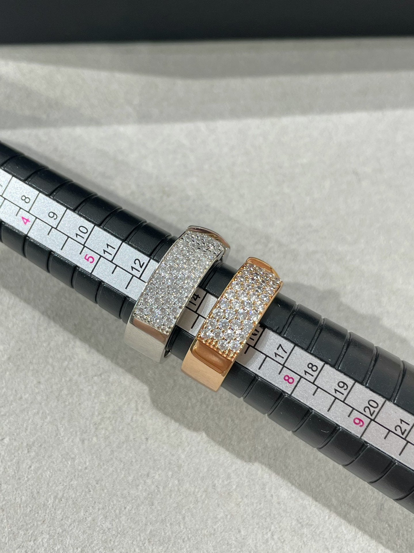 [Dawnora Jewelry]LIENS EVIDENCE  DIAMOND PAVED RING