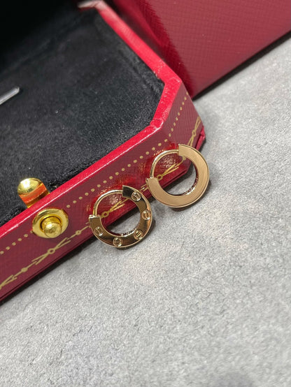[Dawnora Jewelry]LOVE MINI EARRINGS