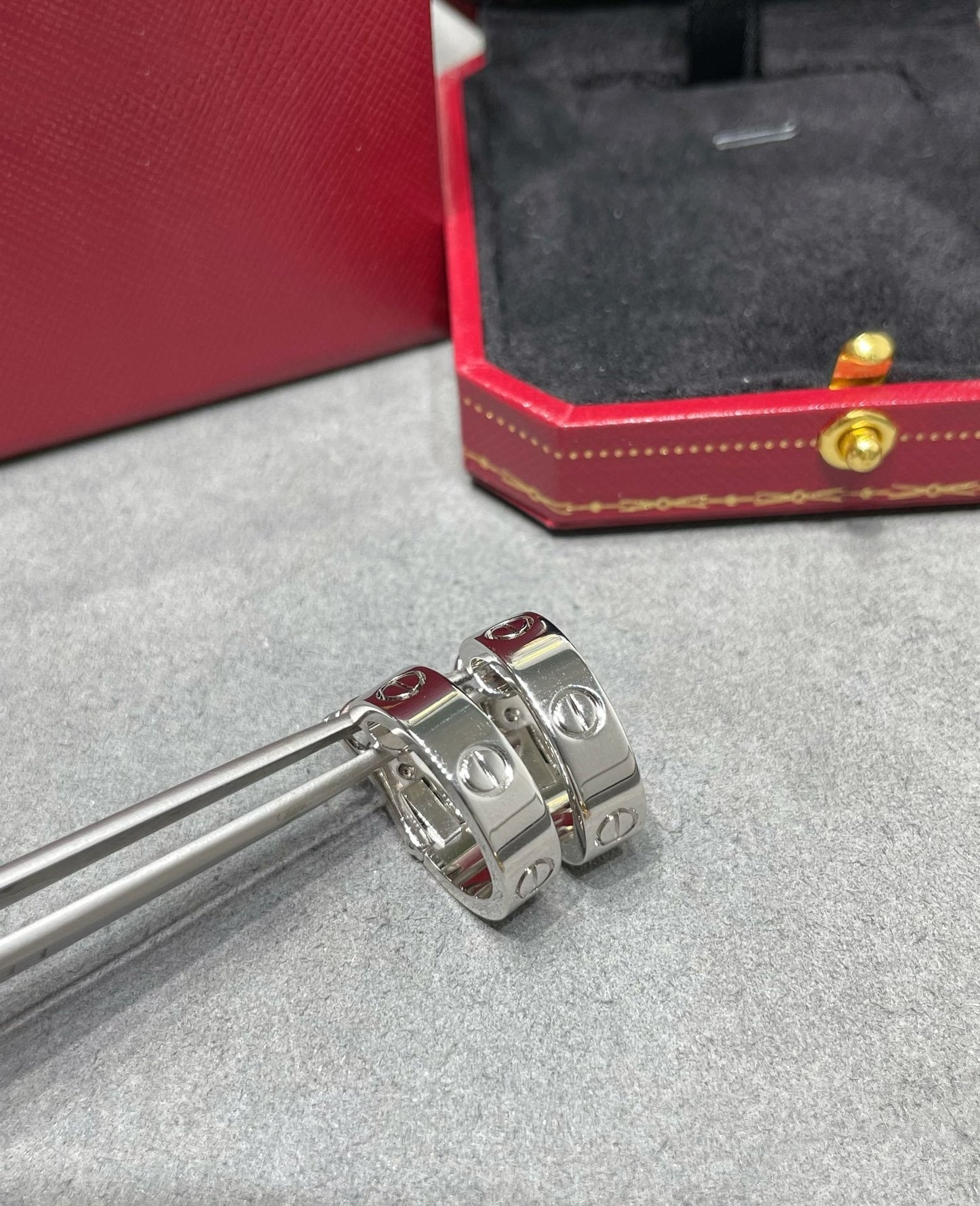 [Dawnora Jewelry]LOVE 5.5MM EARRINGS