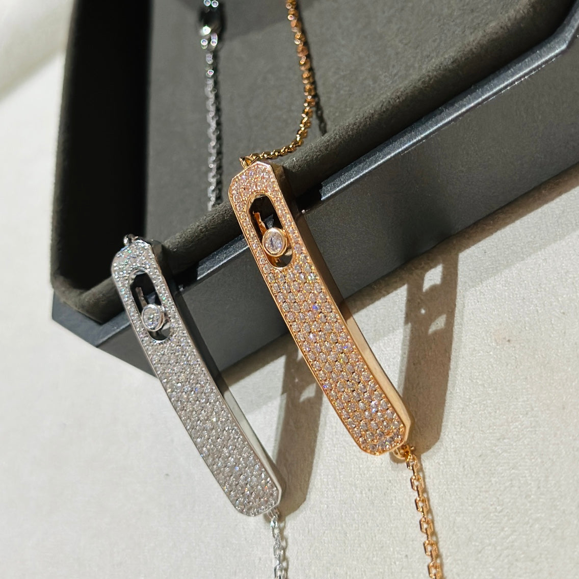 [Dawnora Jewelry]MOVE CLASSIQUE DIAMOND PAVED BRACELET