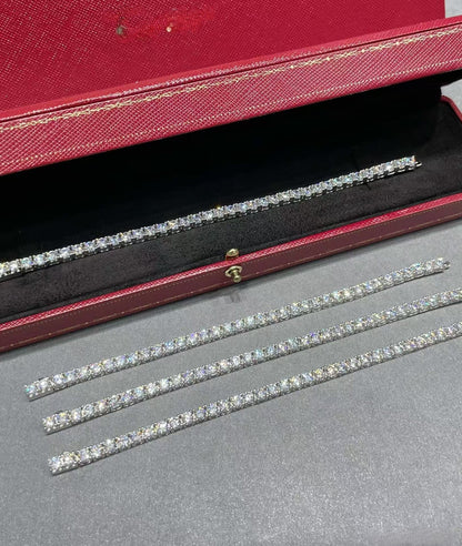 [Dawnora Jewelry jewelrys]TENNIS BRACELET WITH FULL DIAMOND SETTING