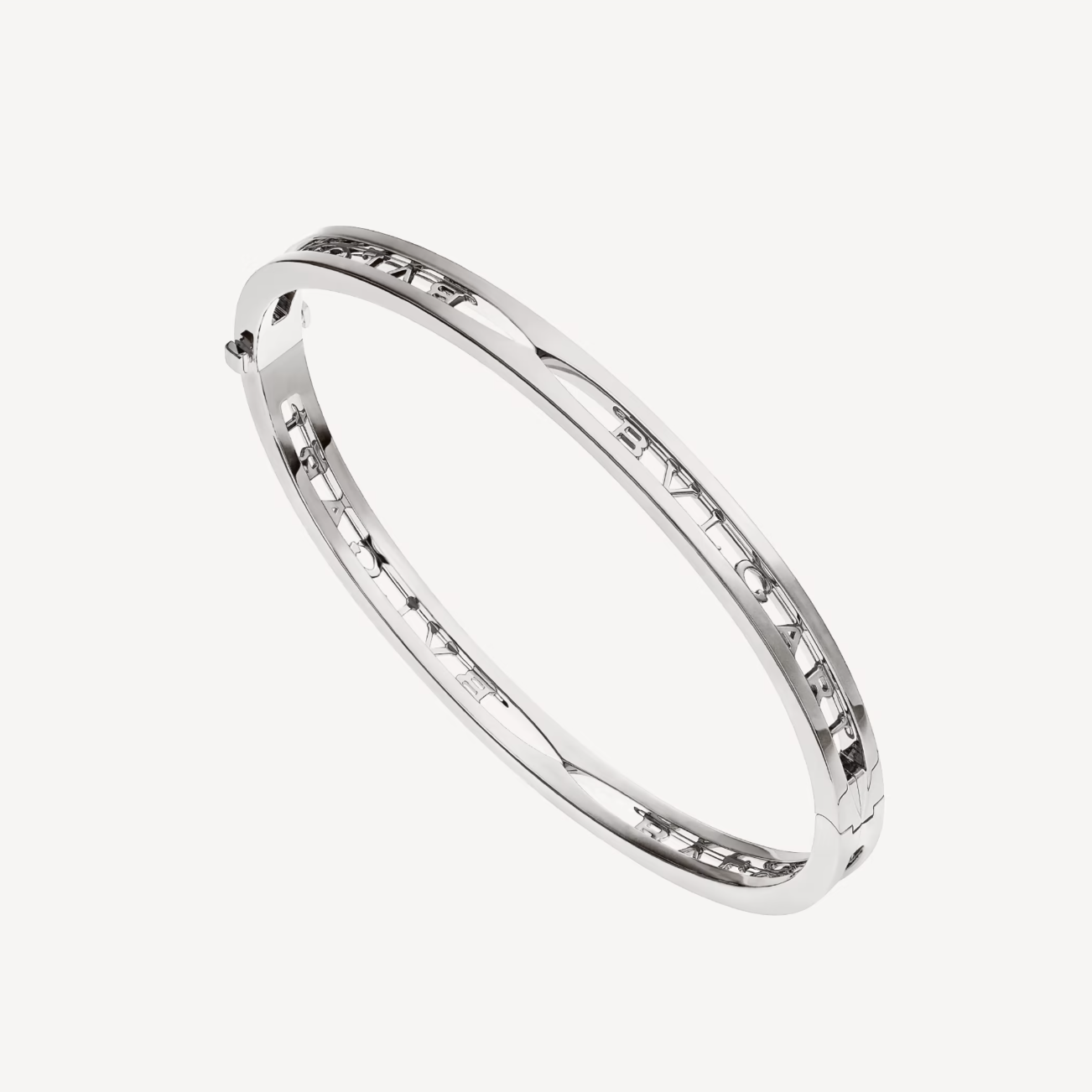 [Dawnora Jewelry]ZERO 1 SPIRAL LOGO SILVER BRACELET