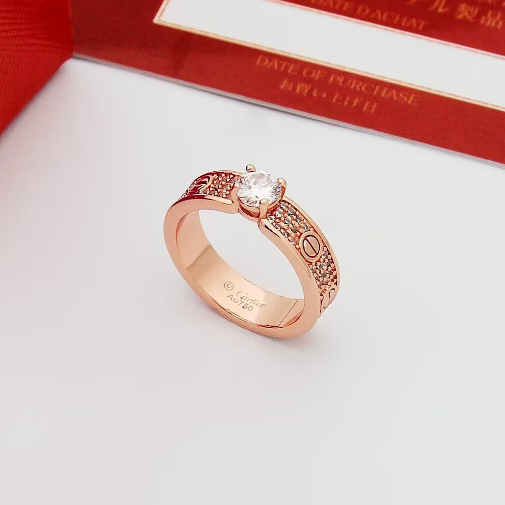 [Dawnora Jewelry]Starry Sky Diamond Ring