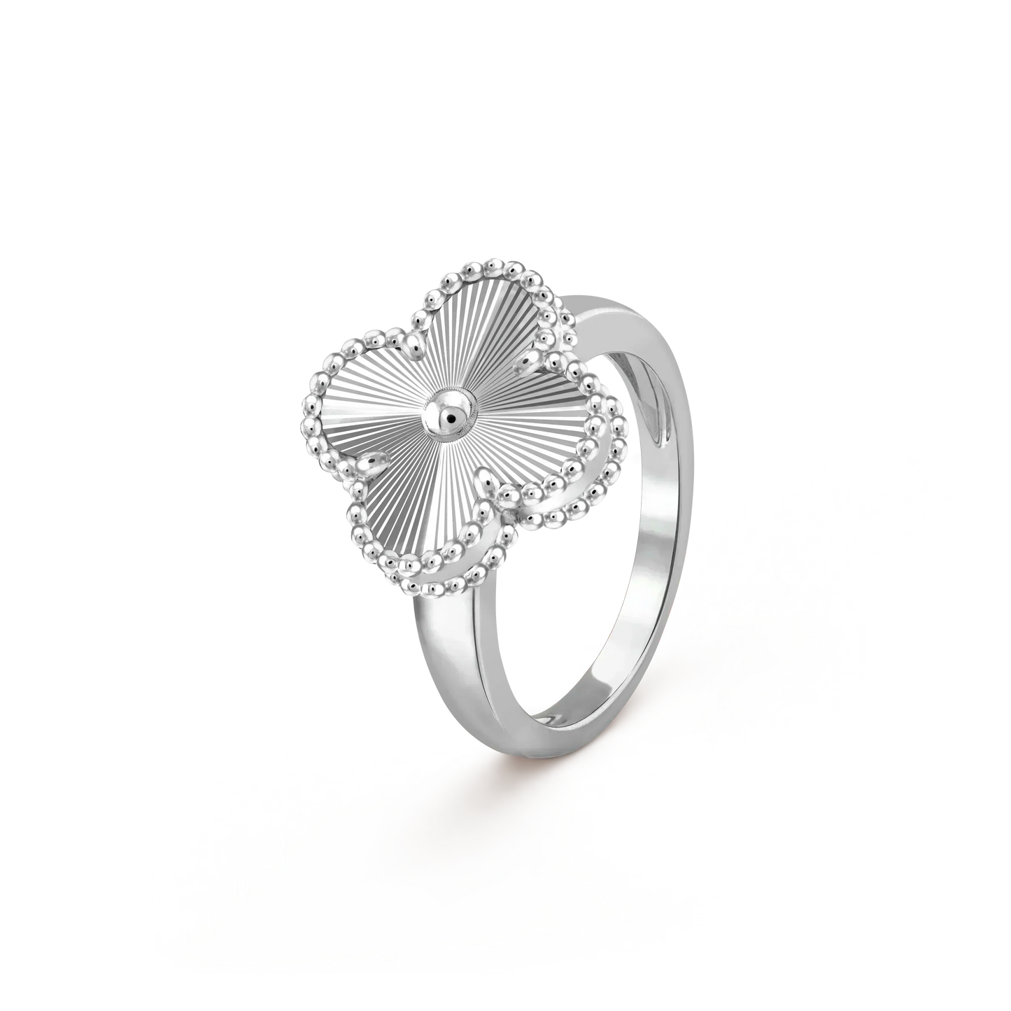 [Dawnora Jewelry]CLOVER SILVER RING