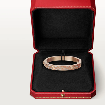 [Dawnora Jewelry]LOVE BRACELET 6.1MM DIAMOND-PAVED