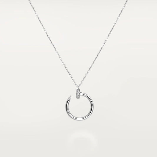 [Dawnora Jewelry]JUSTE NECKLACE SILVER