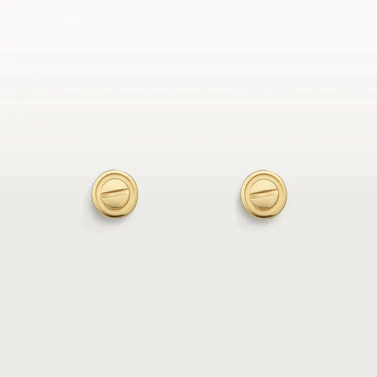 [Dawnora Jewelry]LOVE EARRINGS GOLD 10MM
