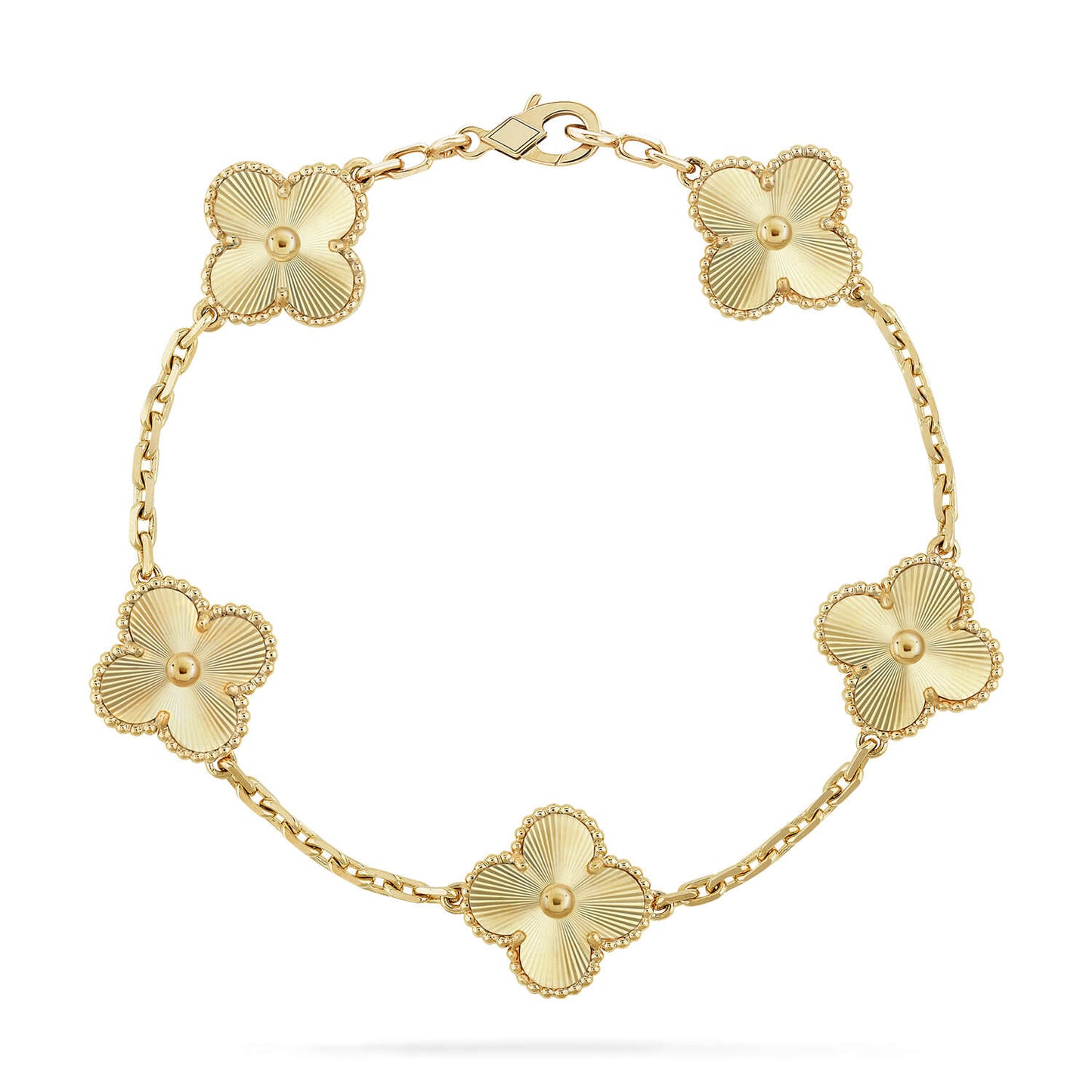 [Dawnora Jewelry] CLOVER 5 MOTIF LASER BRACELET COLLECTION
