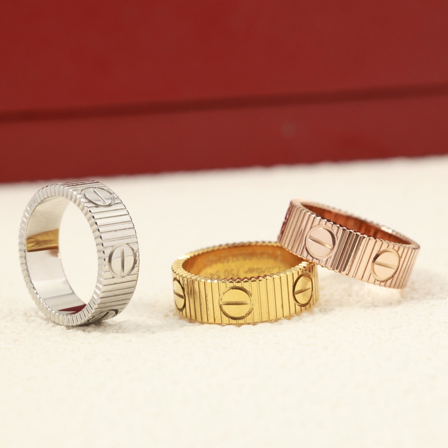 [Dawnora Jewelry] 2025 NEW LOVE RING BRUSHED STYLE