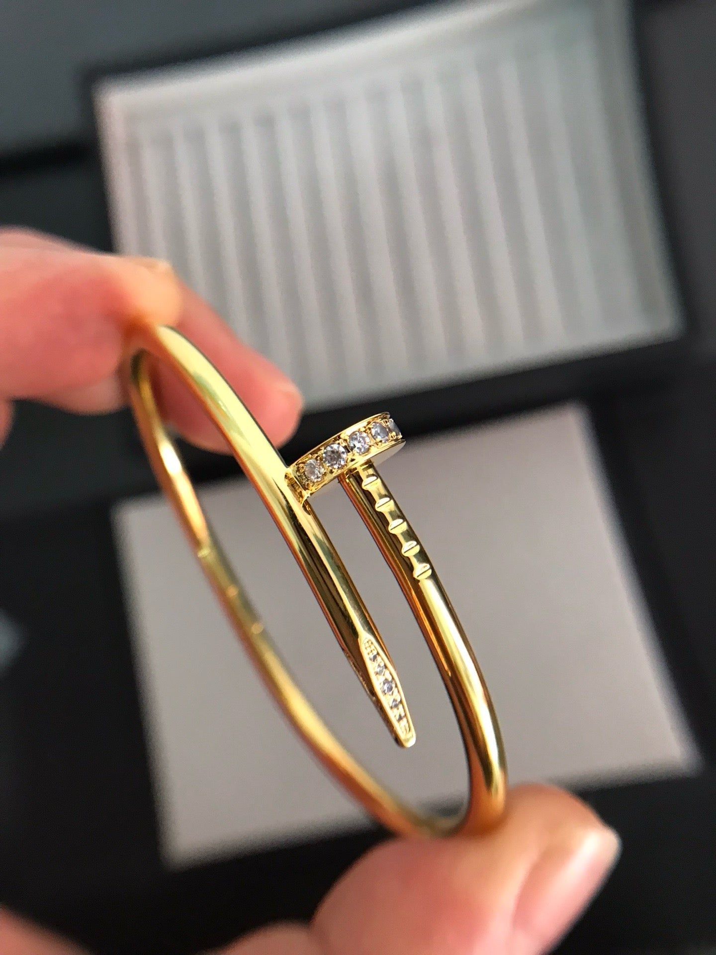 [Dawnora Jewelry]JUSTE BRACELET 3.5MM DIAMONDS
