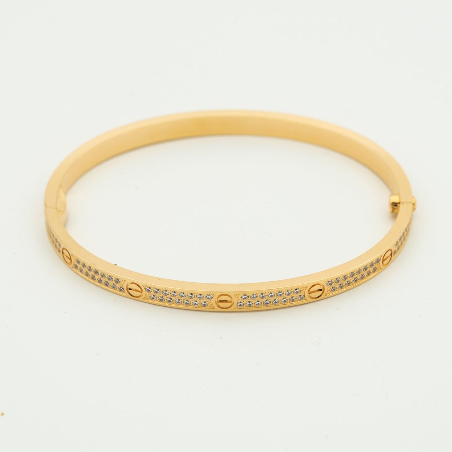 [Dawnora Jewelry]LOVE BRACELET 3.65MM DIAMOND-PAVED