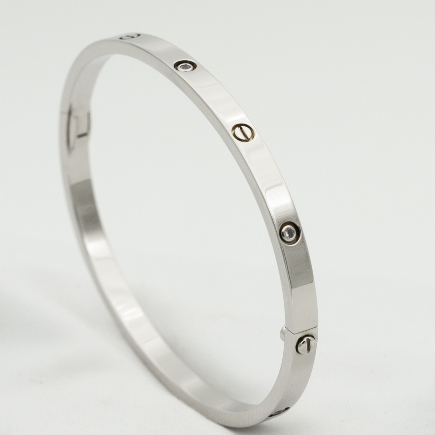 [Dawnora Jewelry]LOVE BRACELET 3.65MM 6 DIAMONDS