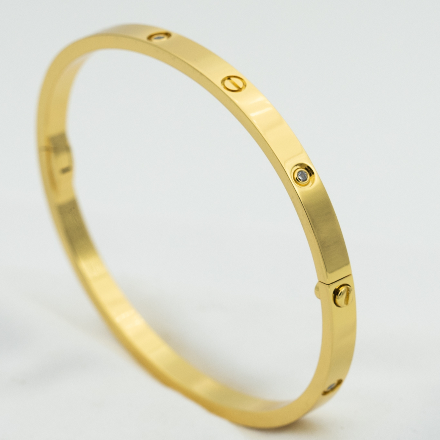 [Dawnora Jewelry]LOVE BRACELET 3.65MM 6 DIAMONDS