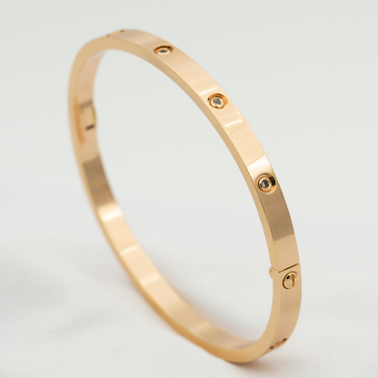 [Dawnora Jewelry]LOVE BRACELET 3.65MM 10 DIAMONDS