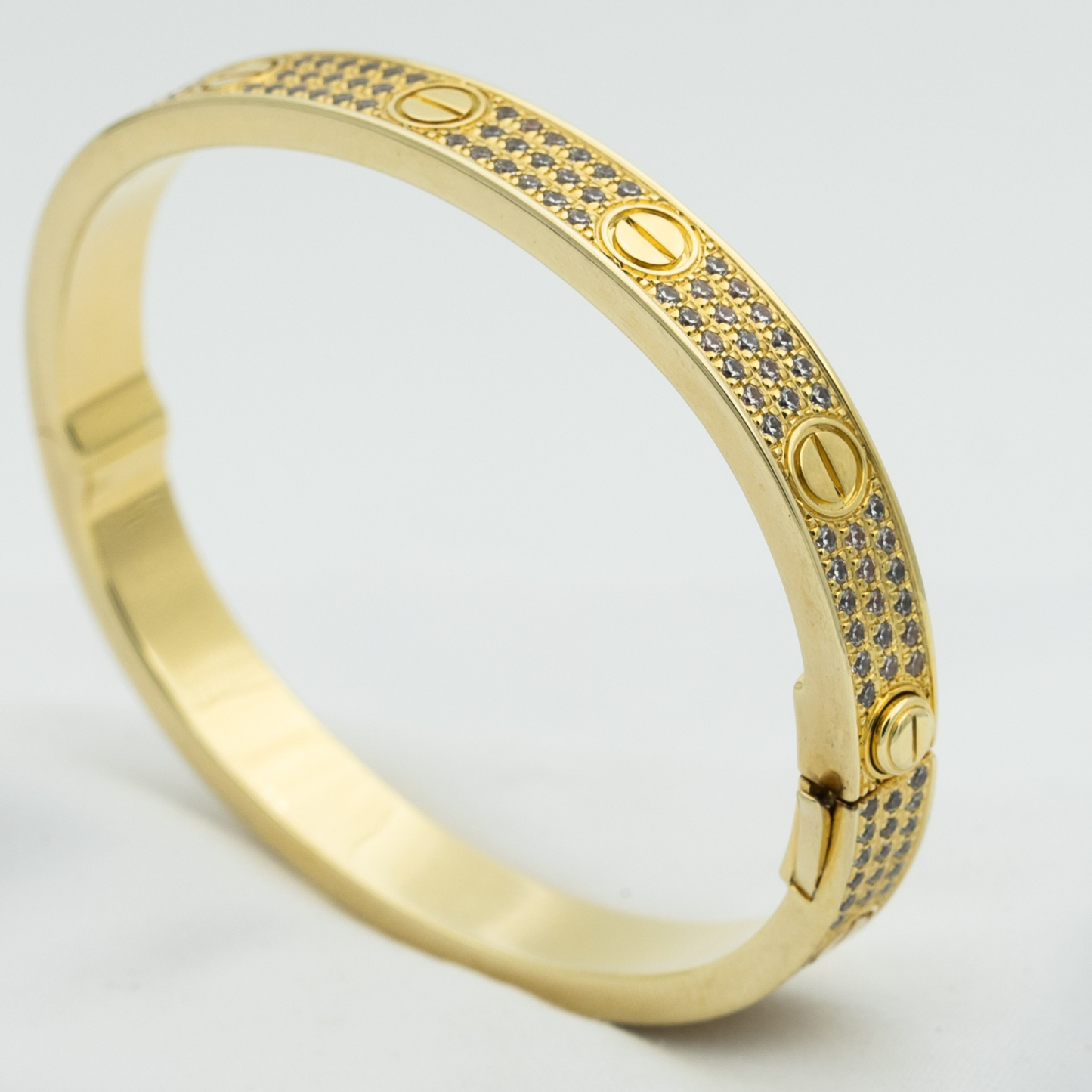 [Dawnora Jewelry]LOVE BRACELET 6.1MM DIAMOND-PAVED
