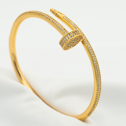 [Dawnora Jewelry]JUSTE BRACELET 3.5MM ALL DIAMONDS