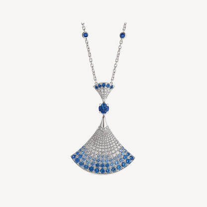[Dawnora Jewelry]DREAM NECKLACE AGATE SILVER DIAMOND