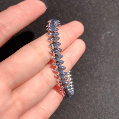 [Dawnora Jewelry]CLASH SILVER BRACELET