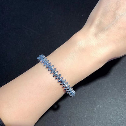 [Dawnora Jewelry]CLASH SILVER BRACELET