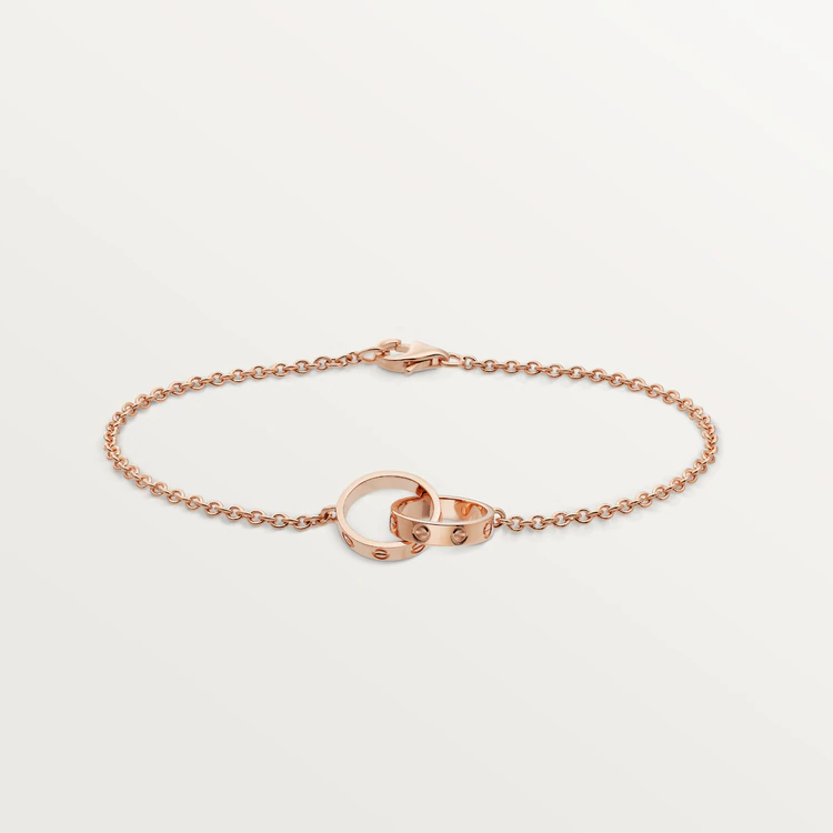 [Dawnora Jewelry]LOVE BRACELET DOUBLE RING