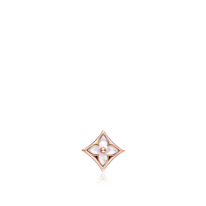 [Dawnora Jewelry]STAR MOP PINK GOLD EARRINGS