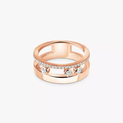 [Dawnora Jewelry]Move Romane Diamond Ring
