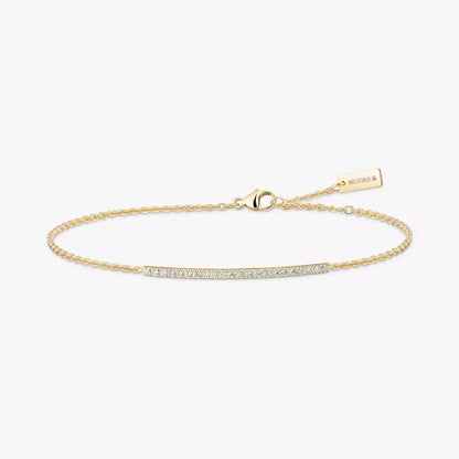 [Dawnora Jewelry]Diamond Thin Bangle 0.15ct My Twin Toi & Moi