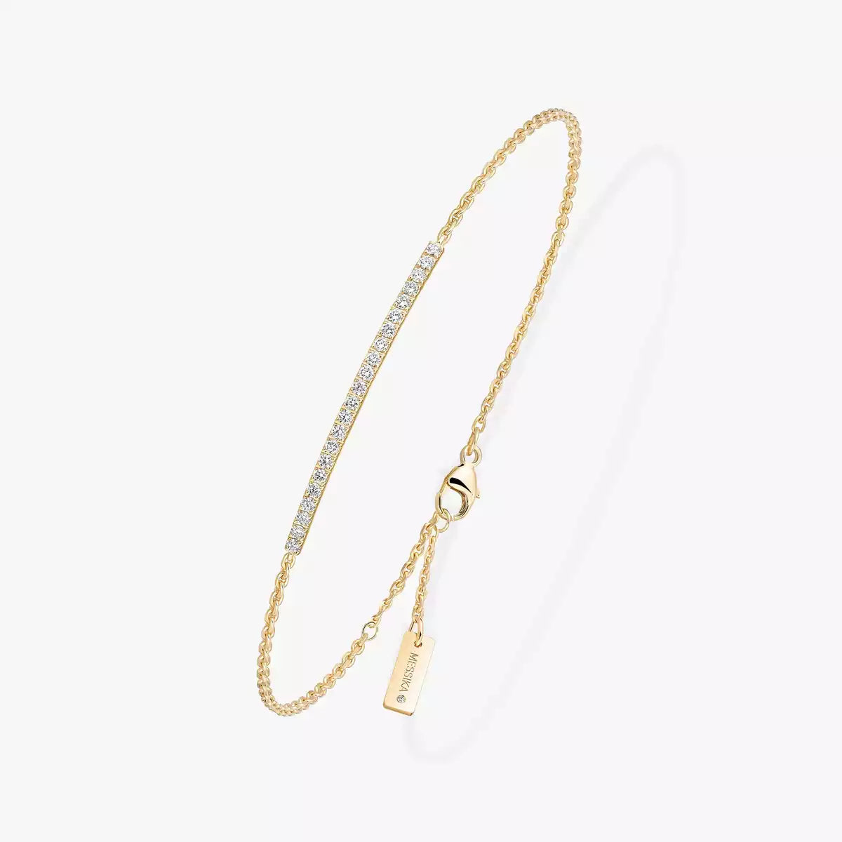[Dawnora Jewelry]Diamond Thin Bangle 0.15ct My Twin Toi & Moi
