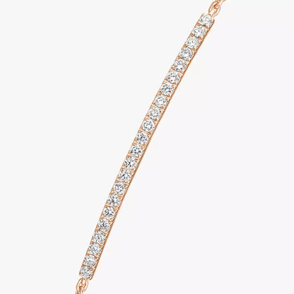 [Dawnora Jewelry]Diamond Thin Bangle 0.15ct My Twin Toi & Moi