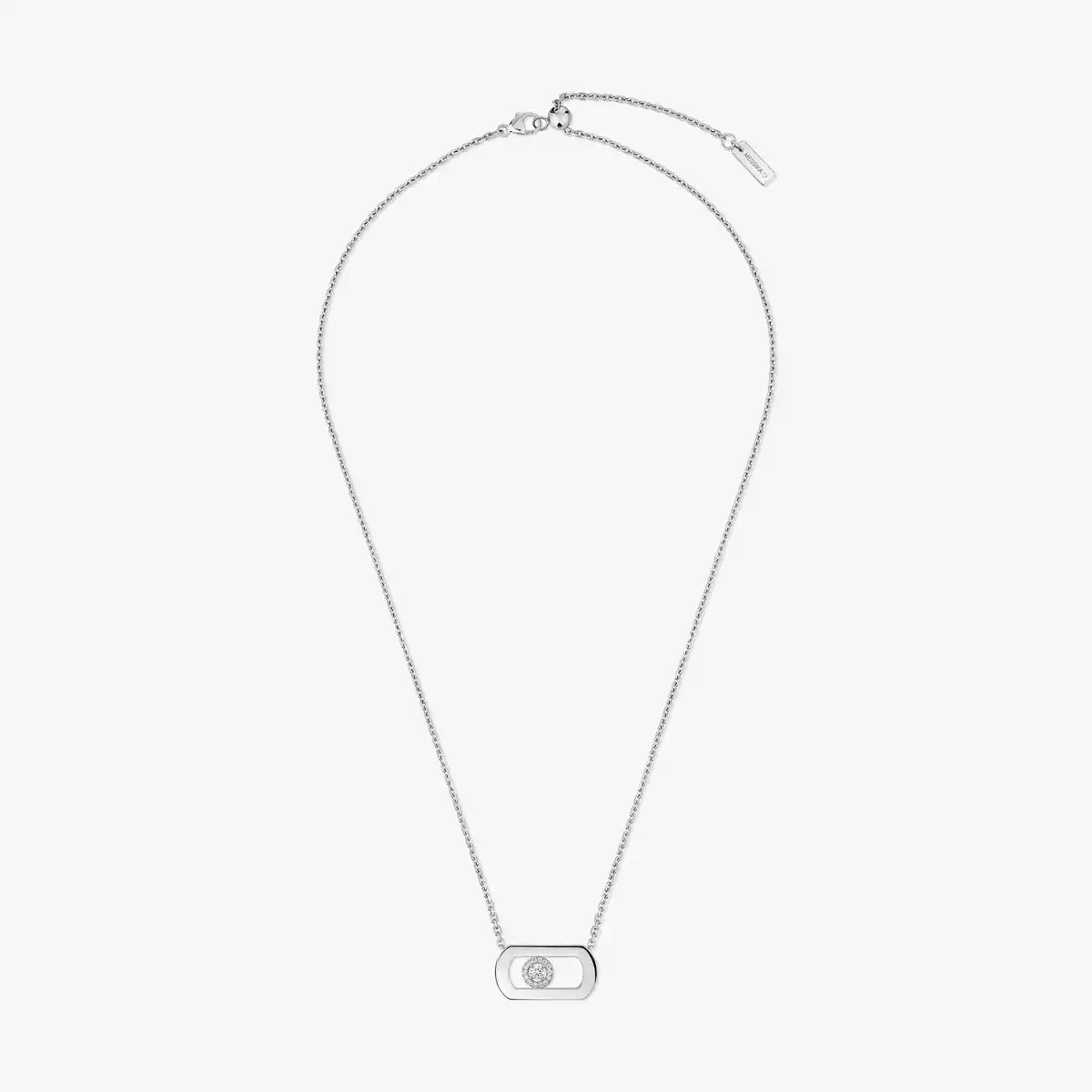 [Dawnora Jewelry]So Move Diamond Necklace in Gold