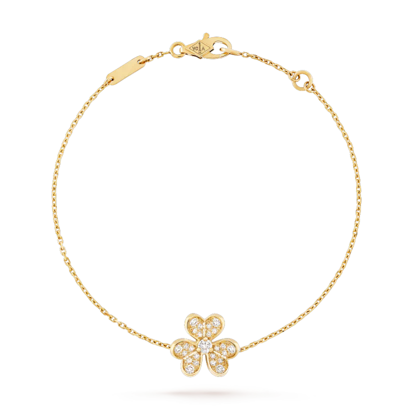 [Dawnora Jewelry]FRIVOLE GOLD FLOWER DIAMOND BRACELET