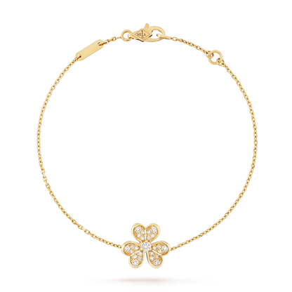 [Dawnora Jewelry]FRIVOLE GOLD FLOWER DIAMOND BRACELET