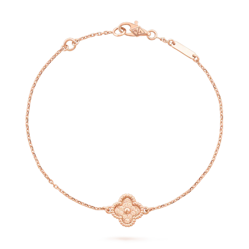 [Dawnora Jewelry]CLOVER SINGLE FLOWER BRACELET