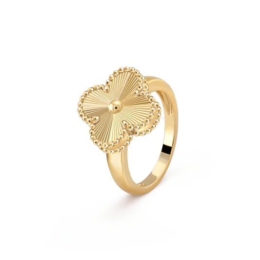 [Dawnora Jewelry]CLOVER GOLD RING