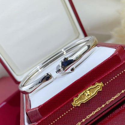 [Dawnora Jewelry]PANTHERE SILVER OPEN BRACELET