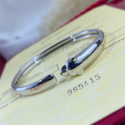 [Dawnora Jewelry]PANTHERE SILVER OPEN BRACELET